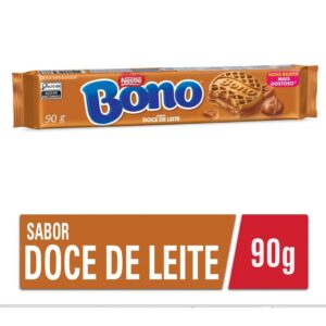 Biscoito Bolacha Nestlé Bono Doce de Leite 90g.