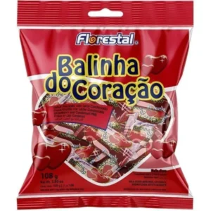 Bala Balinha do Coração Morango - Florestal