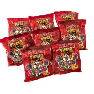 Pipoca doce aritana com 50 unidades de 10 gramas - Fardo Aritana