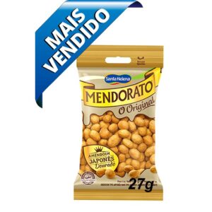 Pacote com 60 Amendoim Mendorato 27g