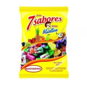 BALAS FRUTAS MASTIGÁVEIS 500GR